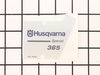 Decal – Part Number: 537230203