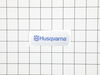 Label, Clutch Cover – Part Number: 544376801