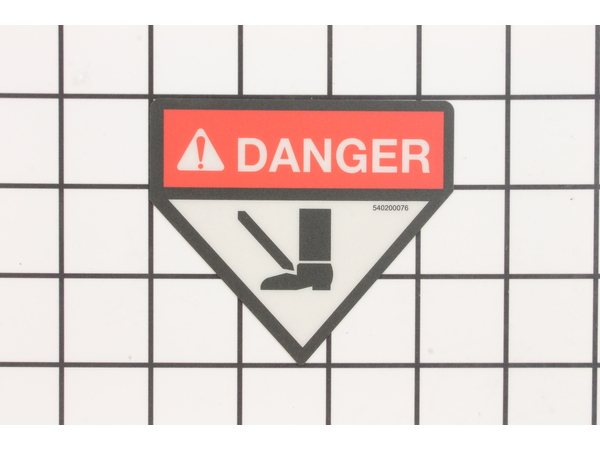 9028172-1-M-Husqvarna-540200076-Decal, Danger Foot