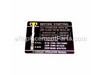 Label-Manual – Part Number: 56031-2238