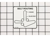 Decal, Belt Routing – Part Number: 539112620