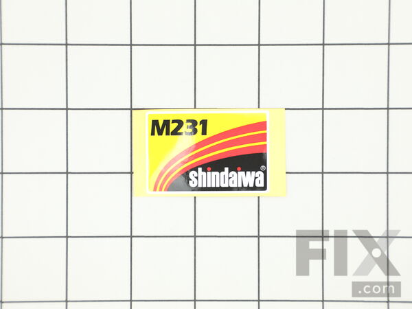 9054985-1-M-Shindaiwa-65004-91020-Label-Model