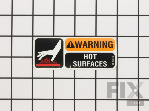 9056408-1-M-Toro-66-6840-Decal-Warning, Hot Surface