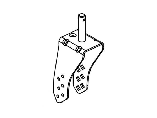 9058066-1-M-MTD-682-9024-Bracket Caster