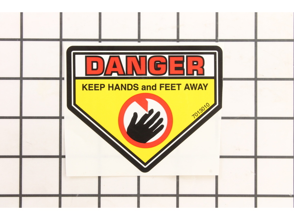 9068323-1-M-Murray-7013010SM-DECAL, Danger, Cut Finger