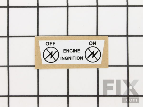 9069729-1-M-Snapper-7012644-Decal, Ignition On-Off