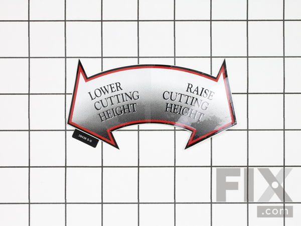 9086118-1-M-Snapper-7028438-Decal, Height Adjustment