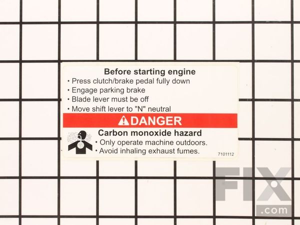 9089840-1-M-Murray-7101112YP-Decal, Danger