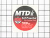 Label-mower Shroud – Part Number: 777D14240