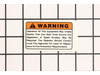 Label-warning Spar – Part Number: 777S33200