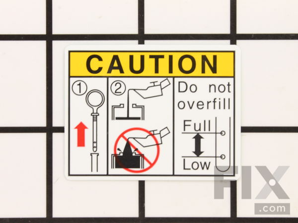 9143191-1-M-Briggs and Stratton-821160-Label-warning