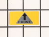 Label – Part Number: 89005707060