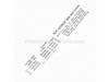 Label-Bar & Chain - Us Models – Part Number: 89019239532