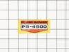 Label-Model – Part Number: 89011504260