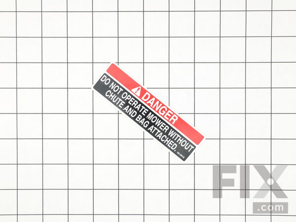 9156382-1-M-Lawn Boy-92-2919-Decal - Danger