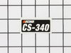 Label - Model – Part Number: X503002910