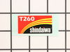 9239995-2-S-Shindaiwa-X504002210-Name Label