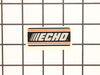 Label - Echo – Part Number: X502000290