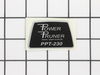 Label-Model-Ppt-230 – Part Number: X503000980