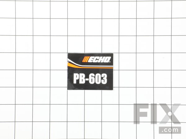 9241600-1-M-Echo-X503002040-Label-Model--Pb-603