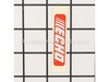 Label - Echo – Part Number: X502000670