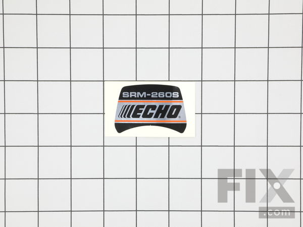 9242435-1-M-Echo-X503000470-Label-Model-Srm-260S