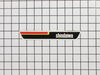 Label – Part Number: X504001020