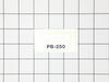 Label, Model Pb-250 – Part Number: X547001690