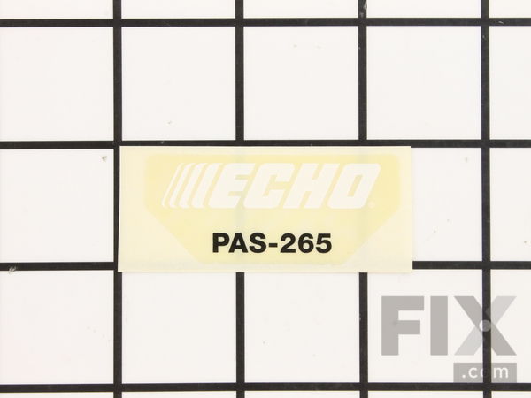 9243144-1-M-Echo-X547000760-Label - Model -- Pas-265