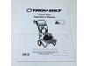 Manual, Operator'S – Part Number: 205875GS