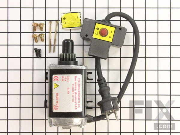 9277484-1-M-Tecumseh-37102-Electric Starter Motor Asm (22