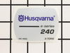 Decal 240e – Part Number: 545118501