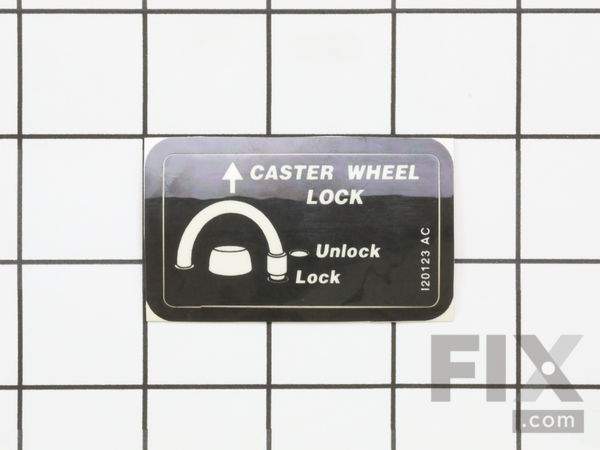 9304752-1-M-MTD-777I20123-Label-Lock Caster Wheel