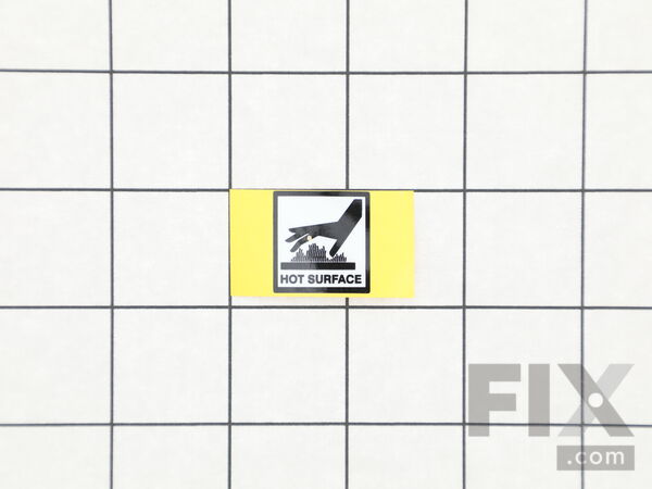 9323725-1-M-Shindaiwa-X505002780-Label, Caution - Hot