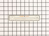 Label-Caution – Part Number: 89016012360