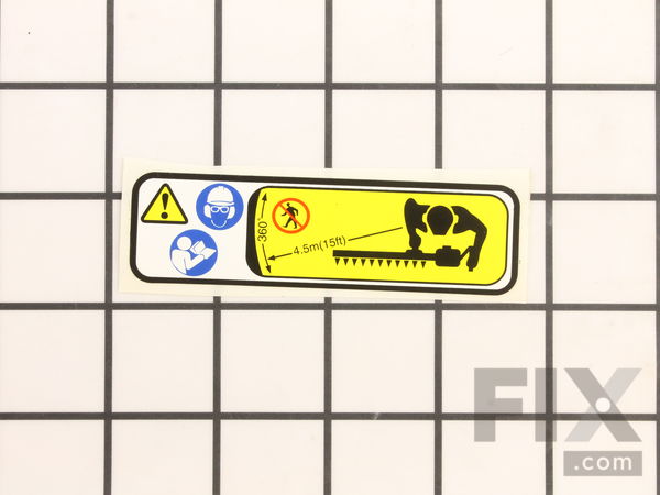 9428405-1-M-Shindaiwa-X505000270-Caution Label
