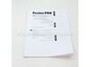 Manual – Part Number: 115156126