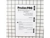 Manual – Part Number: 545186803