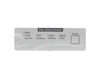 Drawer Flex Zone Control Inlay – Part Number: DA64-04526A