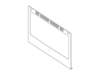 GLASS OVEN DOOR Assembly – Part Number: WB56X21457