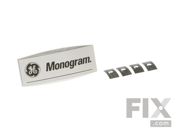 952040-1-M-GE-WB02X11061        -LOGO GE W/ CLIPS