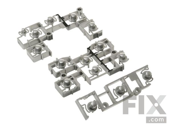 952253-1-M-GE-WB03X10215        - BUTTON Assembly Stainless Steel