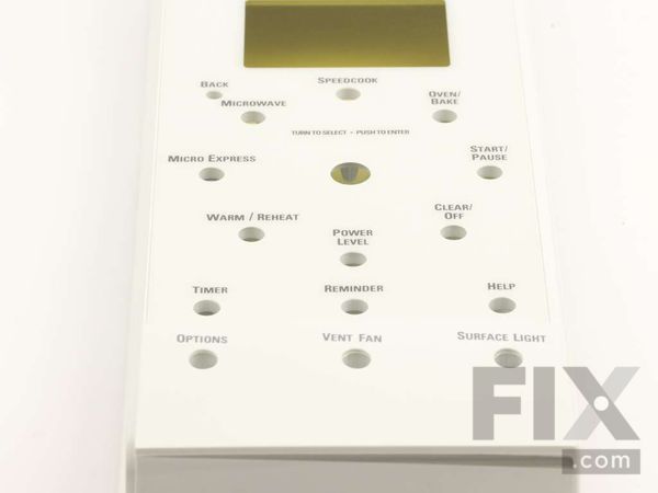 952668-1-M-GE-WB07X10777        -CONTROL PANEL Assembly WHT