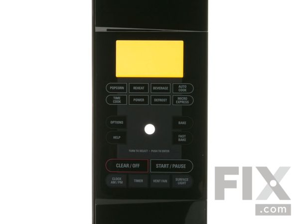 952670-1-M-GE-WB07X10779        - CONTROL PANEL Assembly Black