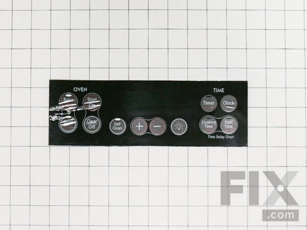 953650-1-M-GE-WB27K10118        -OVERLAY T09-B HP (Black)