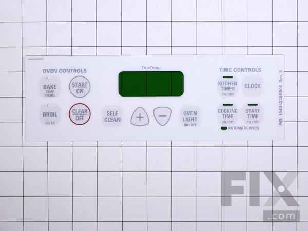 953737-1-M-GE-WB27T10515        - FACEPLATE GRAPHICS Assembly