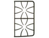 Double Burner Grate - Black - Left Side – Part Number: WB31K10114