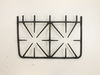 Double Burner Grate - Black - Left Side – Part Number: WB31K10139