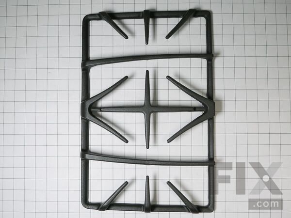 955102-1-M-GE-WB31T10084        -Double Burner Grate - Black