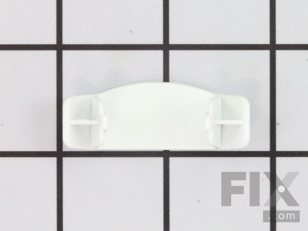 958978-1-M-GE-WD12X10176        -Guide Rail End Cap - White